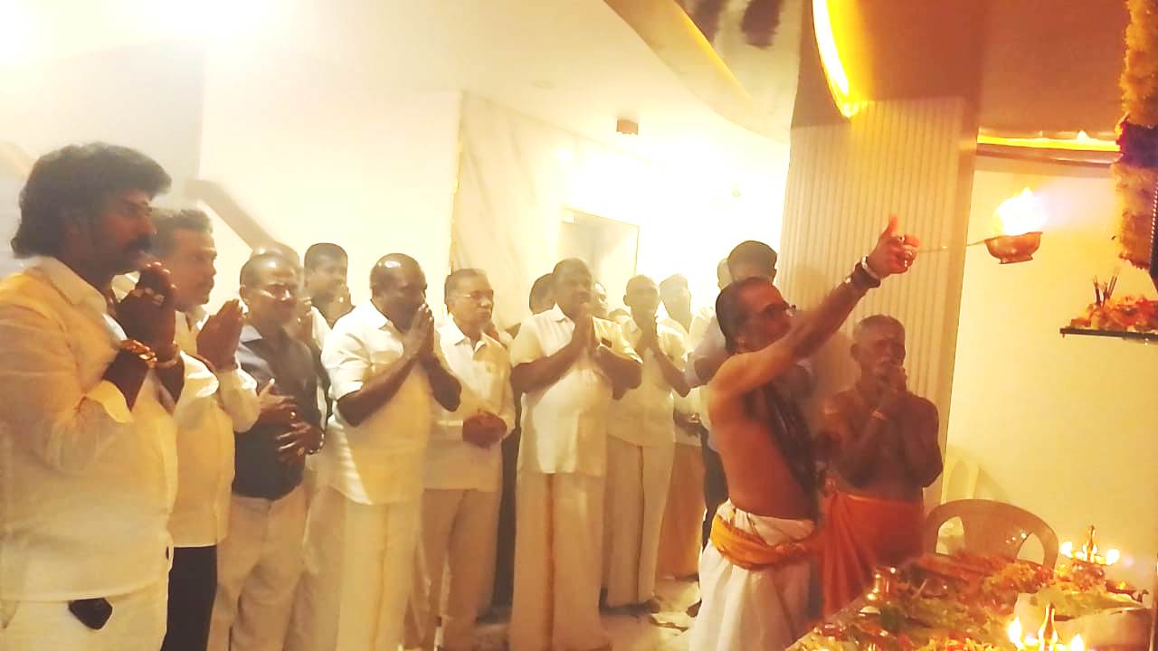 1-10-2025 அன்று பேரமைப்பு தலைமை அலவலகத்தில் ஆயுத பூஜை